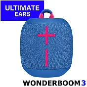 Ultimate Ears UE WONDERBOOM 3 360度強勁低音 長續航 IP67防水防塵繽紛多彩便攜藍芽喇叭 4色 蔚岸藍