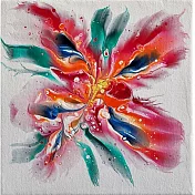 【玲廊滿藝】陳怡蓉 Jenny-花15x15cm