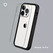 犀牛盾iPhone 14 Pro (6.1吋) Mod NX 防摔邊框背蓋兩用手機保護殼 - 黑