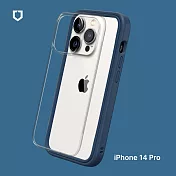 犀牛盾iPhone 14 Pro (6.1吋) Mod NX 防摔邊框背蓋兩用手機保護殼 - 海軍藍