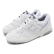 New Balance 休閒鞋 550 男鞋 女鞋 灰 淺灰 白 皮革 復古 奶油底 經典 NB BB550PB1D