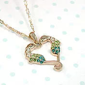 【伊飾童話】比翼之心＊晶鑽項鍊