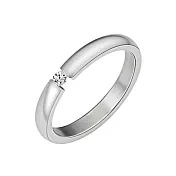 【伊飾童話】黑夜白晝*鈦鋼情人男女戒 9號女