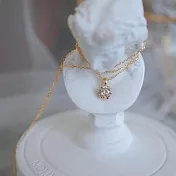 【HC Jewelry】15分單鑽項鍊 (金)