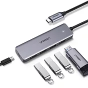 綠聯 USB-C集線器 USB3.0*4   5Gpbs版