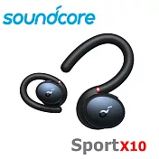 Soundcore Sport X10 輕量 IPX7防水穩固貼合好音質入耳式運動款藍芽耳機 3色 公司貨保固2年 曜石黑