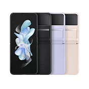 SAMSUNG Galaxy Z Flip4 原廠全覆蓋設計皮革背蓋 粉桃色