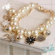 【伊飾童話】金幣奔騰*童趣珍珠手鍊