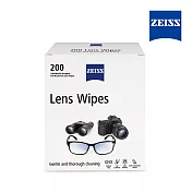 蔡司 Zeiss 濕式拭鏡紙 200片 完整盒裝 [公司貨]