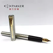 PARKER 新威雅XL 鋼筆 鋼桿金夾
