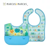 【MARCUS＆MARCUS】3合1旅行收納圍兜組-藍色森林