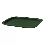《八幡化成》置物收納托盤(軍綠39cm) | 提籃蓋 置物盤 餐桌托盤