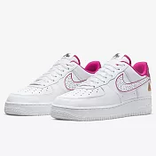 NIKE AIR FORCE 1 07 LX 女 休閒鞋 DV3809100 US6 白粉