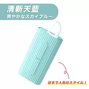 【DR.Story】1S即出自動回彈牙線收納盒 フレッシュスカイブルー(清新天藍)
