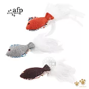 afp 復古貓系列 柔軟毛絨 貓咪玩具 毛絨玩具 貓玩具 寵物玩具 貓草 貓薄荷 花色隨機 羽毛花魚(隨機出貨)
