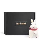 O’Pretty 歐沛媞 室內/車用 香氛擴香石擺飾-可愛兔(3X6cm)-多色可選 粉色