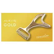 【日本Alphax】ROLLER熱傳導紓壓按摩器(身體用) 金色