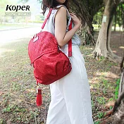 【KOPER】輕熟舞媚-尼龍三用包 MIT臺灣製造 酒漾紅