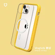 犀牛盾 iPhone 14 Plus (6.7吋) Mod NX(MagSafe兼容) 邊框背蓋兩用手機保護殼- 黃