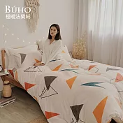 《BUHO》極柔暖法蘭絨美式信封枕頭套(2入/組) 《未完之詩》