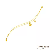 J’code真愛密碼金飾 魔羯座-北歐智慧密碼黃金手鍊