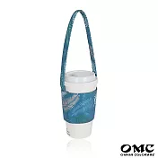 【OMC】羽草系JOIN隨手杯提袋/環保杯套/環保杯提袋1入13050- 湖水綠