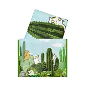 Sunny Bag x 貓小姐Ms.Cat-野餐墊_尋找第一貓爪