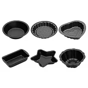 《KitchenCraft》迷你不沾烘焙模具6件 | 烘焙用品