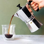 《La Cafetiere》義式摩卡壺 | 濃縮咖啡 摩卡咖啡壺 - 銀6杯