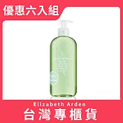 【Elizabeth Arden 伊麗莎白雅頓】綠茶沐浴膠500ml 優惠六入組(台灣專櫃貨)