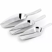 《FOX RUN》鋁製冰鏟3件 | 冰塊鏟 咖啡豆鏟 茶葉鏟 爆米花鏟 飼料鏟 鋁製冰鏟3件