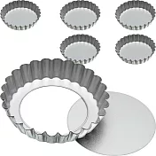 《KitchenCraft》活動菊花派模6入 | 點心烤模 - 10cm