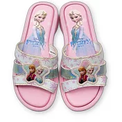台灣製冰雪奇緣拖鞋-粉色 另有藍色可選 (F104) 台灣製 台灣製童鞋 MIT MIT童鞋 冰雪奇緣 正版授權 Frozen 艾莎 安娜 冰雪奇緣童鞋 女童鞋 拖鞋