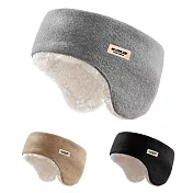 時尚保暖好搭配!! GOLOV.EJOY 耳罩 眼罩 髮帶 多功能貼心設計 防寒防風好實用 登山 運動 慢跑 購物逛街 化妝 居家休閒 舒適高彈性 駝色