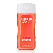 Reebok 清新活力女性保濕香水沐浴膠 250ml (MOVE)-代理商公司貨