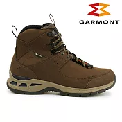 GARMONT 中性款GTX中筒疾行健走鞋TRAIL BEAST MID 002618 / GoreTex 防水透氣 Megagrip 黃金大底 健行鞋 休閒鞋 中筒鞋 UK4.5 深咖啡