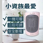 LAPOLO 陶瓷暖風機/電暖/暖爐 LAN6-6103 粉紅色