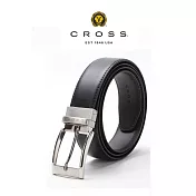 【CROSS】台灣總經銷 限量2折 頂級小牛皮男用皮帶 全新專櫃展示品 (洛非諾系列 可雙面替換用) (贈禮盒提袋)