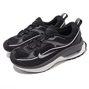 Nike 休閒鞋 Wmns Air Max Bliss 女鞋 黑 銀 氣墊 老爹鞋 復古 運動鞋 DZ6754-002 24cm BLACK/SILVER