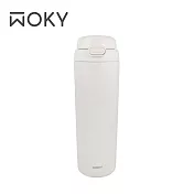 【WOKY 沃廚】All-P輕芯鈦瓷雙飲保溫瓶780ml(5色可選) 白色