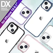 JTLEGEND for iPhone 14 6.1 Hybrid Cushion DX 超軍規防摔殼 黑色