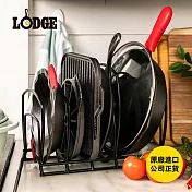 【美國LODGE】多功能雙向耐重型五層鑄鐵鍋收納架