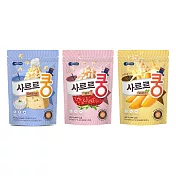 韓國【BEBECOOK 寶膳】幼兒益生菌泡芙 3入組(香蕉、草莓、優格起司)