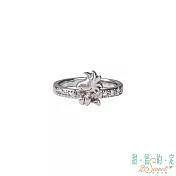 甜蜜約定2SWEET 崇拜糊塗塔克Woodstock純銀戒指 固定戒圍#9