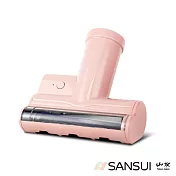 【SANSUI 山水】無線輕量型吸塵器專用除蟎刷(SVC-003)白灰粉三色 粉
