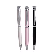 施華洛世奇元素 皇冠鑽石筆-黑白粉 珍珠白