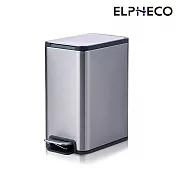 美國elpheco 不鏽鋼腳踏緩降靜音垃圾桶 elph7509