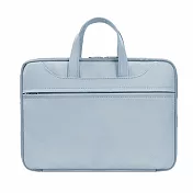 【LOTUS】baona PU皮筆記型電腦包 13/13.3吋適用 筆電包 藍色