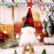 狂歡聖誕季-Q版老人發光掛飾