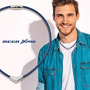 &MORE愛迪莫 X-Pro 超能量鈦鍺項鍊 (白鋼)- S 經典藍